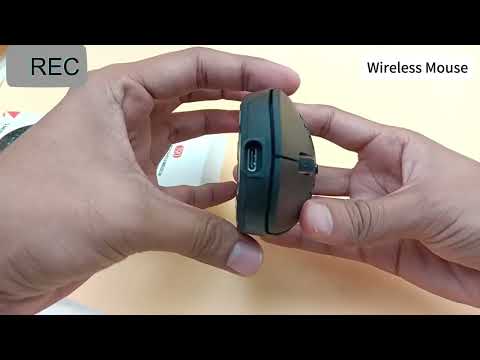 HXSJ T90 RGB Light Three-mode Wireless Gaming Mouse - YouTube Video