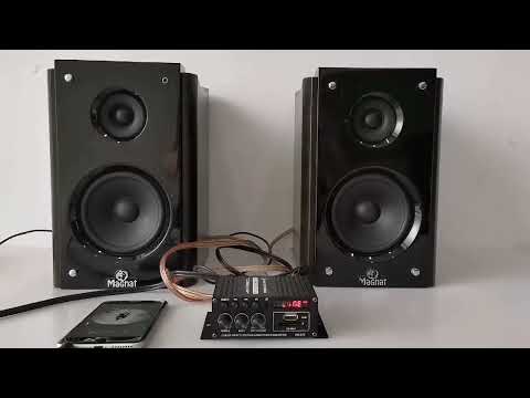 AK370 12V Household / Car Bluetooth HIFI Amplifier Audio with Remote Control  - YouTube Video