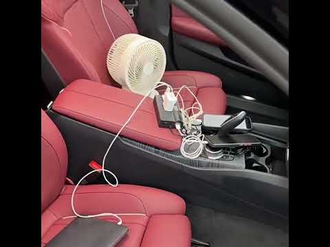 12V24V To 220V Car Multi-Function Inverter Socket Fast Charger(With Digital Display) - YouTube Video