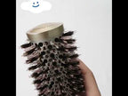 High Temperature Resistant Ceramic Bristles Roller Comb Nylon Needle Cylinder Curling Comb, Colour: 25 - YouTube Video