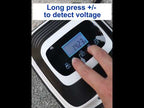 12V Metal Cylinder Smart Digital Display Portable Mini Tire Pump, Specification: No. 30 Manual Shutdown - YouTube Video