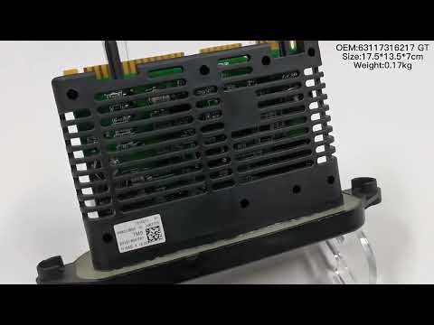 Car Lights LED Driver Module For BMW 5 Series F07 DT 2008-2017 / F10 2009-2016 63117316217 - YouTube Video