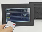 7-inch Digital Frame Calendar Day Clock With 3 Medication Alerts, 5 Custom Alarms, Multi-Language Support US Plug White - YouTube Video
