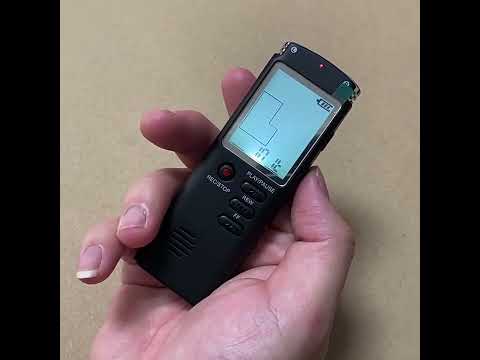 T60 Smart HD Noise Cancelling Voice Recorder MP3 Player, Memory:8GB(Black) - YouTube Video