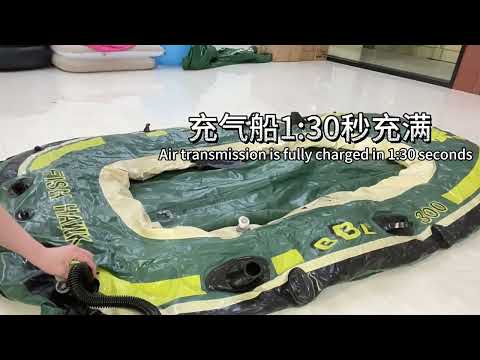 Electric Air Pump Household Inflatable Pump 600W High Power Electric Inflator, Plug: EU Plug - YouTube Video