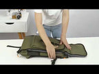 Outdoor Large Capacity Waterproof Camera Bag Detachable Portable DSLR Backpack(Olive Green) - YouTube Video