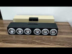 M1 Bluetooth Speaker Alarm Clock Wooden Wireless Desktop Loudspeaker(Yellow) - YouTube Video