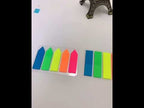 5pcs Fluorescent Transparent Small Sticker Note Indicator Label Index Sticker, Specification: 7660 (One Box) - YouTube Video