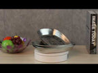 Stainless Steel Multi-purpose Tray Fruit Bowl Dessert Plate (Random Delivery) - YouTube Video