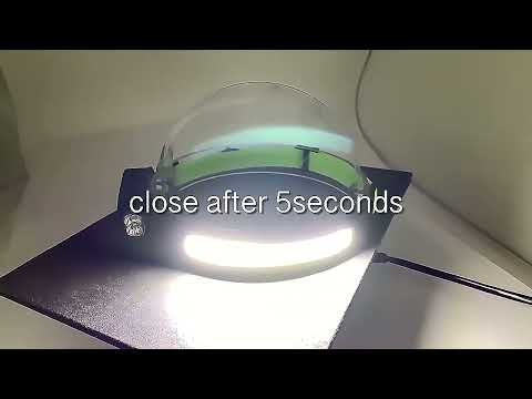 Fluorescent Belt Sensor Headlight Outdoor Running and Cycling Head Torch(White+Yellow Light) - YouTube Video