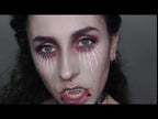 1 Pair 15mm Halloween Party Dentures Props Vampire Zombie Devil Fangs Teeth - YouTube Video