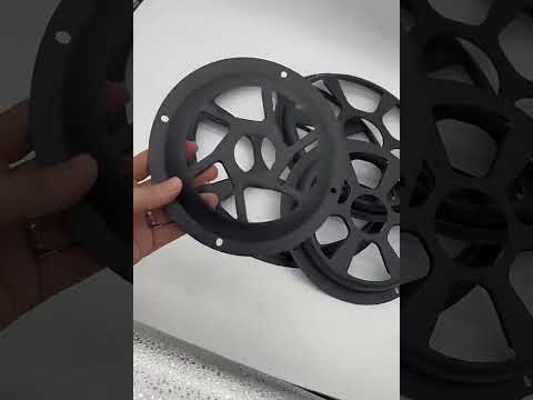 12 inch Universal Car Horn Cover Black Round Horn Cover Horn Round Cover - YouTube Video