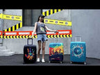 Travel Abrasion-resistant Elastic Luggage Protective Cover Suitcase Dust Covers, Size:18-21 inch(Green Ripple) - YouTube Video