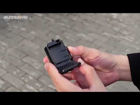 For DJI OSMO Pocket 3 Sunnylife Multifunctional Magnetic Mount Tabletop Base Bracket(Pink) - YouTube Video