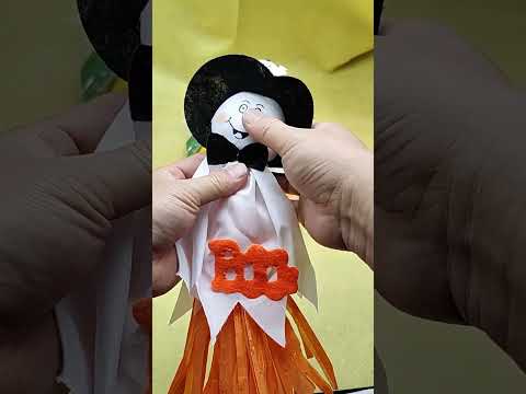Halloween Hanging Ghost Pendant Pumpkin Halloween Decorations, Random Color Delivery - YouTube Video