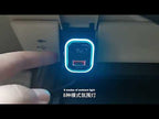 K5 3 USB Fast Charging Car Charger 66W Extension Cord Design 5 Ports Charging Adapter - YouTube Video