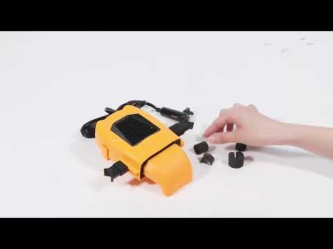 Car 12V Heater Defrost Snow Defogger, Color: Black Heater - YouTube Video