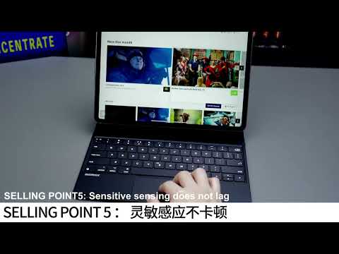 For iPad Pro 11 2018-2022/Air 10.9 2020-2022 MOMAX KB5 Mag Link Wireless Floating Waterproof Magnetic Keyboard - YouTube Video