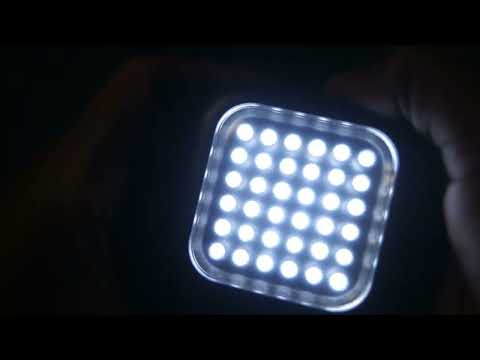 Godox LED36 LED Video Shoot Light - YouTube Video