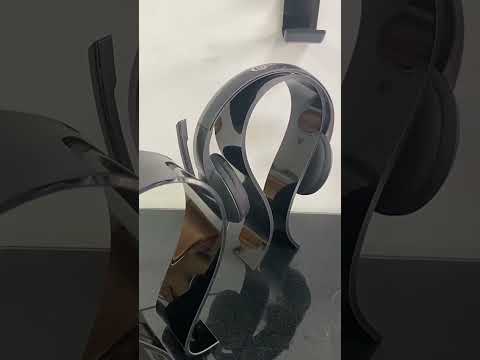 DA1502 Universal Acrylic Headset Stand Display Hanger (Black) - YouTube Video