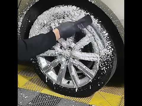Tire Carpet Cleaning Brush Foot Pad Upholstery Brush(Black) - YouTube Video