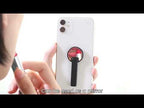 Aluminum Alloy Mobile Phone Bracket Ultra-thin Rotating Back Stick Lollipop Mirror Bracket(Black) - YouTube Video