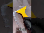 qili Car Window Tinting Long Handle Water-Repellent Rubber-Coated Squeegee(Orange) - YouTube Video