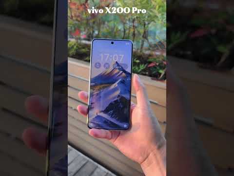 vivo X200 Pro, 12GB+256GB, Face ID / Screen Fingerprint Identification, 6.78 inch Android 15 Dimensity 9400 Octa Core, OTG, NFC, Network: 5G, Support Google Play (Black) - YouTube Video