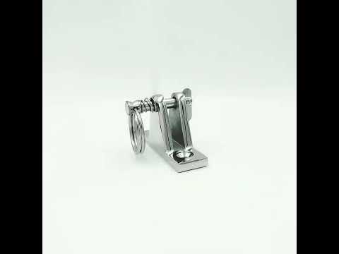 Mountain Type Seat Peg Ring 316 Stainless Steel Ship Accessories, Specification: 60 x 18mm - YouTube Video