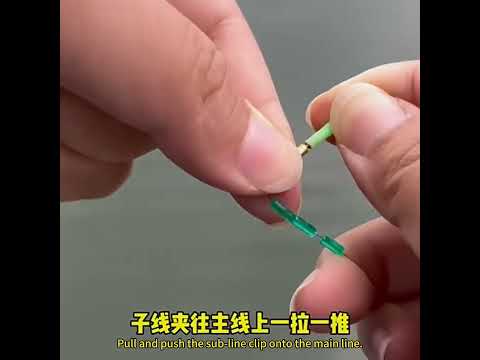 70pcs Copper-Head Rotating Float Seat Quick Leader Clip Fishing Float, Spec: Small - YouTube Video