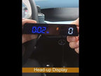 Head-up Display USB Powered High-definition Vehicle Code Altitude Meter(Blue White) - YouTube Video