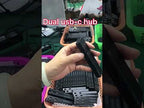 Rocketek SHX6 Multifunctional Dual Type-C Ports Expansion Dock HUB Adapter with LAN - YouTube Video