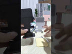 2 PCS T11 Wall Paste Mobile Phone Bracket Foldable Lift Bathroom Kitchen Wall Bracket(Black) - YouTube Video