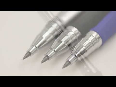 Baile 2.0mm Exam Push-out Drawing Drawing Writing Activity Automatic 2B Pencil, Color:Blue - YouTube Video
