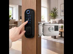 WDL-R5 WiFi Graffiti Smart Anti-theft Fingerprint Door Lock(Black) - YouTube Video