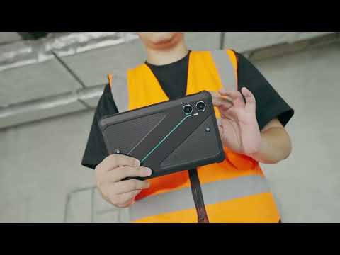 [HK Warehouse] OUKITEL RT3 Plus 4G Network IP68/IP69K Rugged Tablet, 4GB+128GB, 8.0 inch Android 15 MediaTek G81 Octa-Core Support Dual SIM, EU Plug (Blue) - YouTube Video