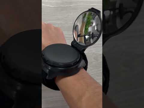 Bicycle 360 Degree Back Mirror Arm Wrist Strap Rear View Mirror - YouTube Video