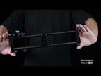 YELANGU L40T 40cm Carbon Fiber Slide Rail Track for SLR Cameras / Video Cameras (Black) - YouTube Video