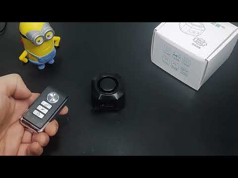 SF32R+03C Electric Motorcycle / Bike Anti-theft Alarm Home Wiring Free Vibration Alarm - YouTube Video