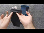 1pair Nylon Knitted Ankle Pads Compression Support Anti-Sprain Cycling Protective Gear(Blue S) - YouTube Video