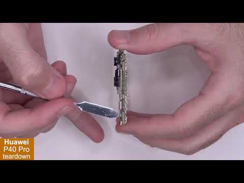 Power Button & Volume Button Flex Cable for Huawei P40 Pro - YouTube Video