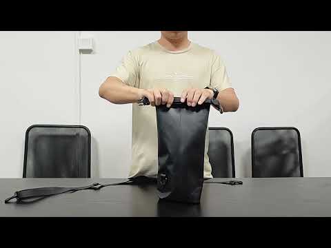 2 In 1 Outdoor Cycling Crossbody Phone Bag PVC Swimming IPX6 Waterproof Bag, Size: 2L(Black) - YouTube Video
