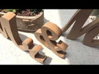 Wooden Mr and Mrs Sign Wedding Decoration(JM01669) - YouTube Video