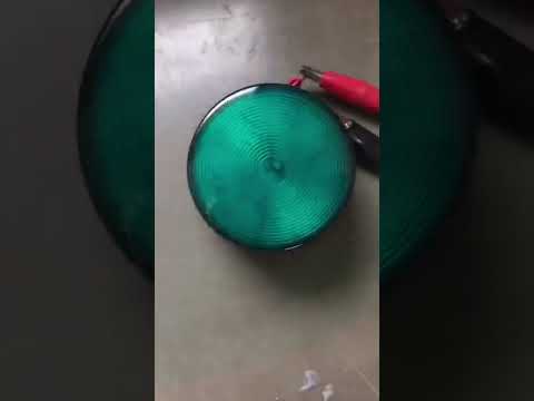 LED Strobe Warning Light Indicating Engineering Lights Fault Lights Flashing Mini Security Lights (Blue) - YouTube Video