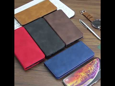 For Tecno Camon 20 Pro 4G Skin Feel Magnetic Leather Phone Case(Dark Brown) - YouTube Video
