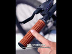 WEST BIKING Anti-Slip and Shock-Absorbing Bicycle Grips(Brown) - YouTube Video