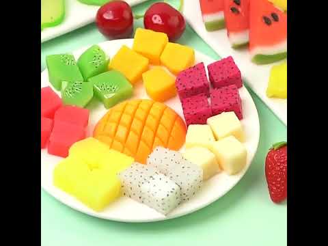 Fake Fruit Slice Shooting Props High Simulation Fruit Slice Model Decoration Shooting Props(Fruit Slice Set) - YouTube Video