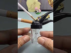 JY-101 2 PCS Recycled Mini Cigarette Filter Water Tobacco Pipe(Black) - YouTube Video