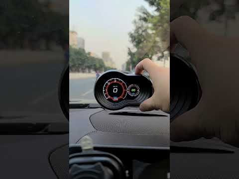 F9 OBD2 Car HUD Head-up Display Speed / Water Temperature / Voltage Display - YouTube Video