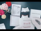 SM-2102 EMS Color Light Meridian Dredging Scraping Massager(White Gold) - YouTube Video